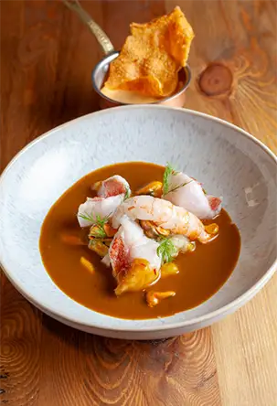 Foto de la Sopa Bouillabaisse