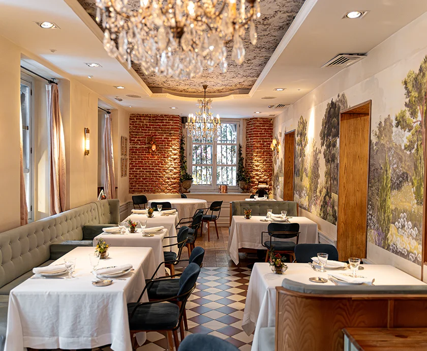 Uno de los mejores restaurentes franceses en Madrid, Le Bistroman Atelier